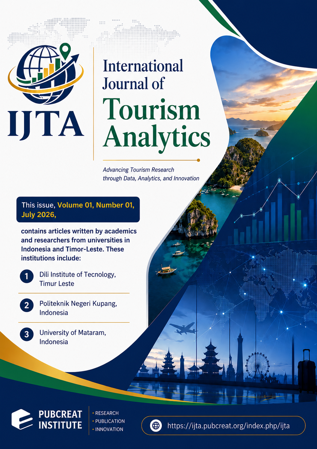 					View Vol. 1 No. 1 (2026): International Journal of Tourism Analytics (IJTA)
				